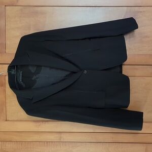 Elie Tahari Petite Black Blazer Small